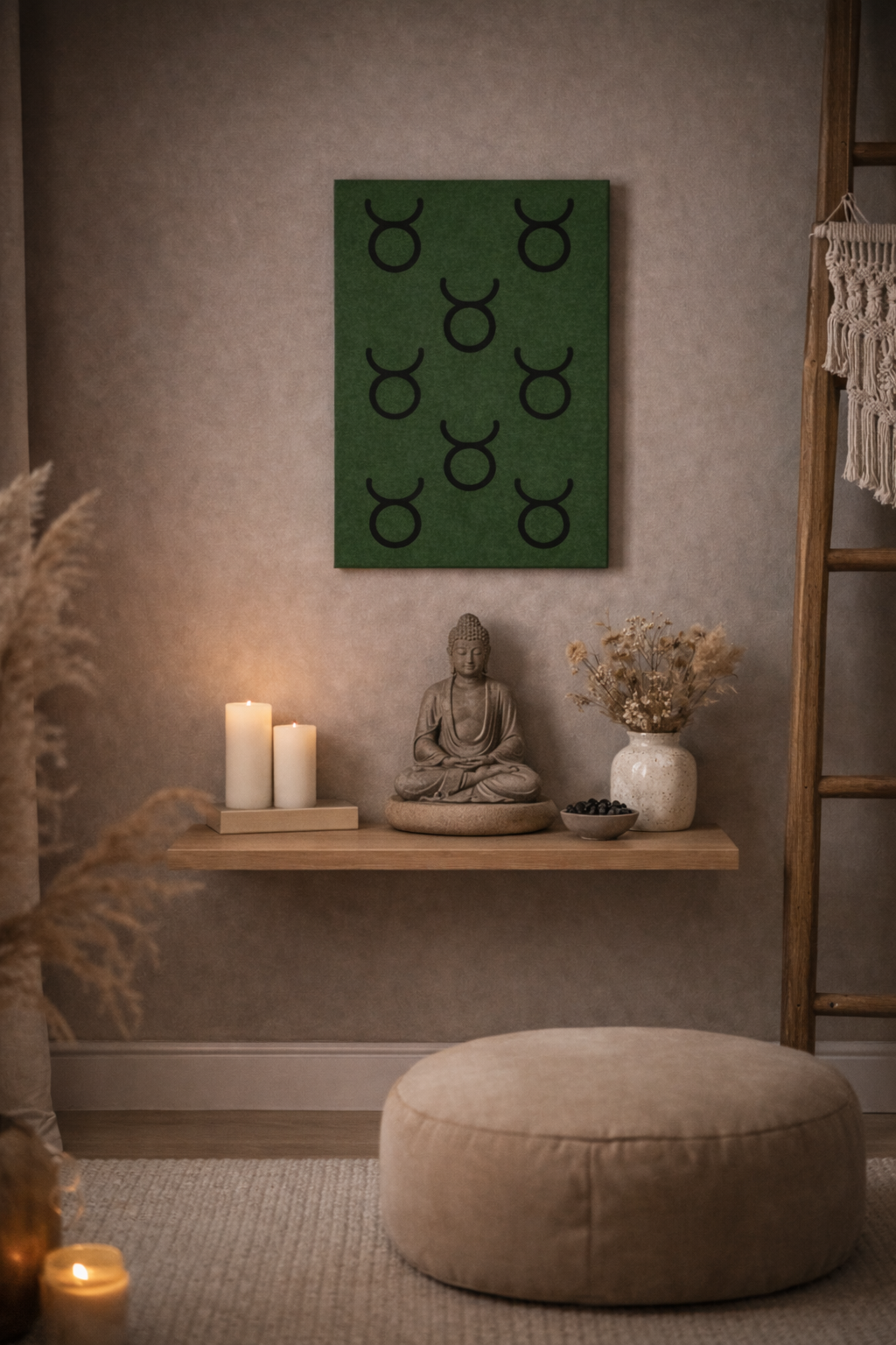 Taurus Celestial Wealth Canvas