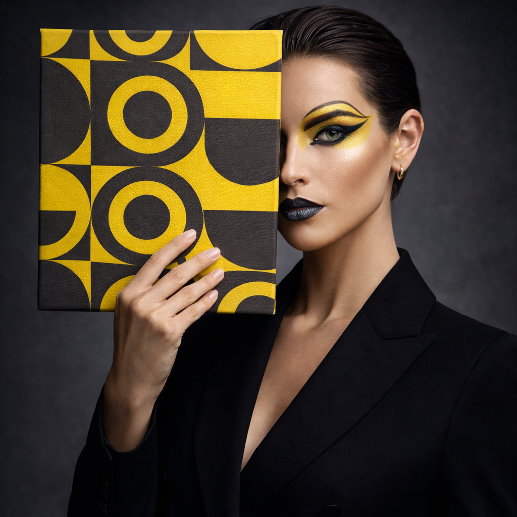 Fashion After Dark Canvas Print Luxury Statement Decor