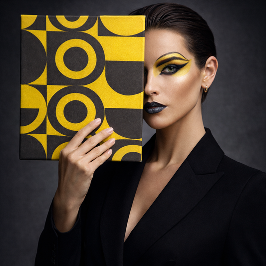 Fashion After Dark Canvas Print Luxury Statement Decor