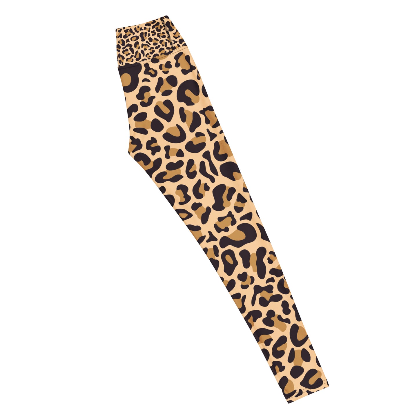 Black leggings on a white background for maximum identity style