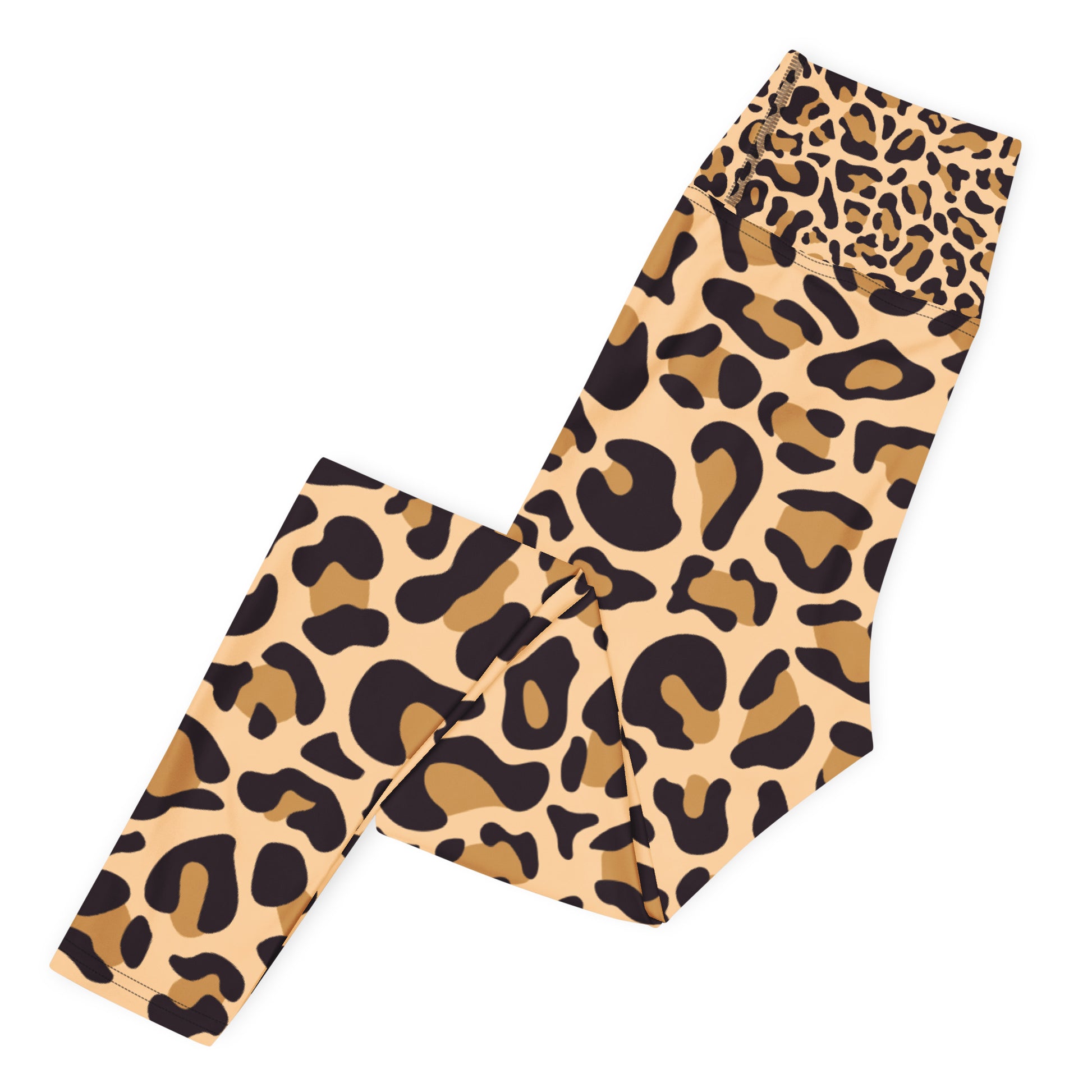 Leopard print leggings for comfortable everyday stylish wear. Look good in everything you do. 