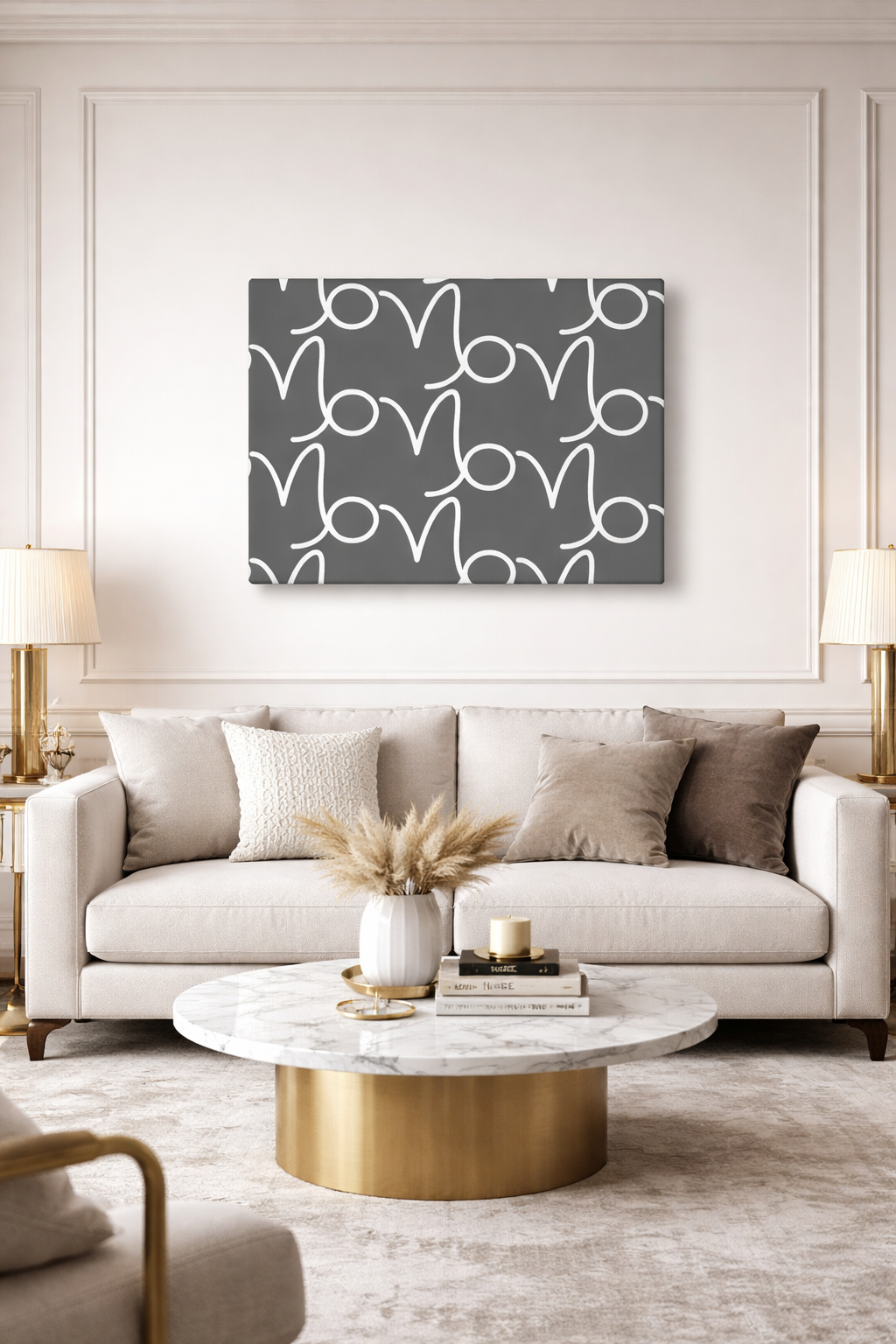 Capricorn Celestial Wealth Zodiac Canvas