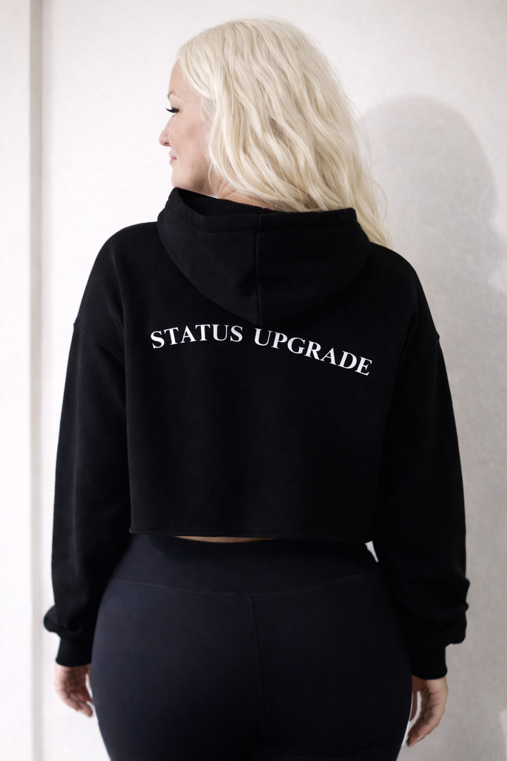 Status Upgrade Crop Hoodie