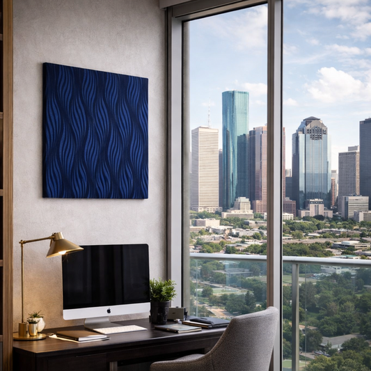 Midnight Flow Canvas